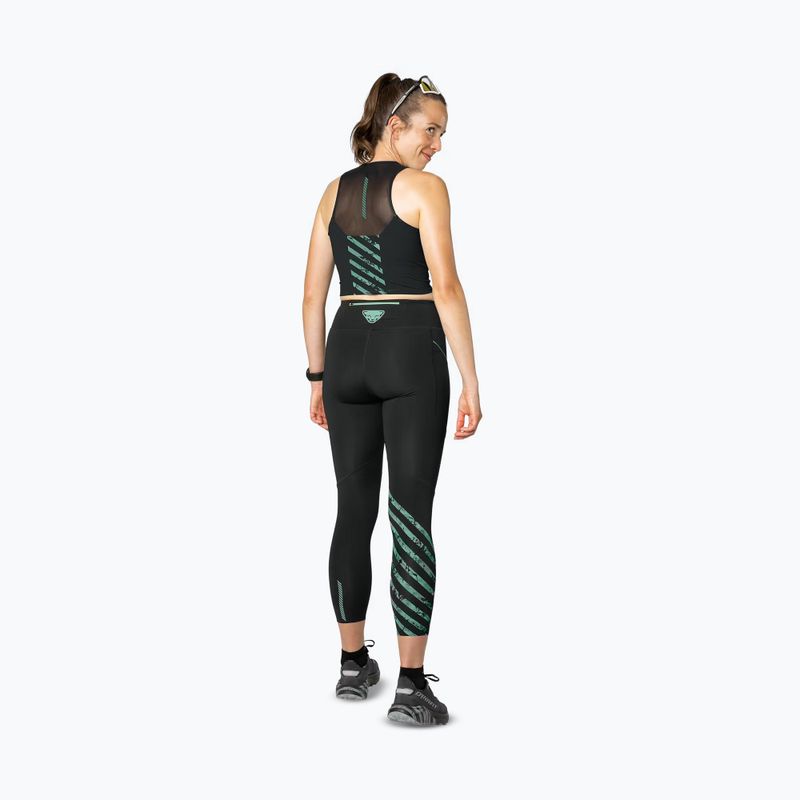 Dámske bežecké tričko DYNAFIT Trail Crop Top black 3