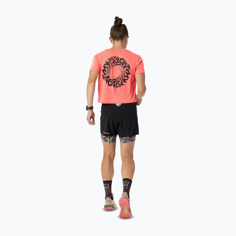 Dámske bežecké šortky DYNAFIT Trail 2IN1 black out overcast 3