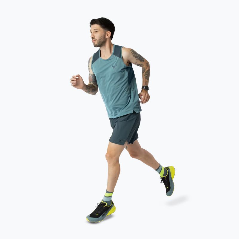 Pánske bežecké tričko DYNAFIT Sky Tank smoke blue 2