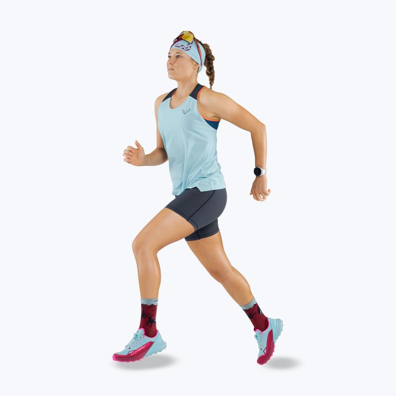 Dámske bežecké tričko DYNAFIT Sky Tank cloud blue 3