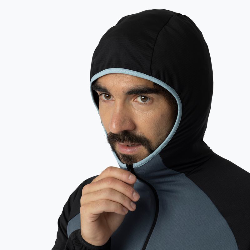 Pánska trekingová mikina DYNAFIT Transalper Light Polartec Hoody black out cinder/0720 4