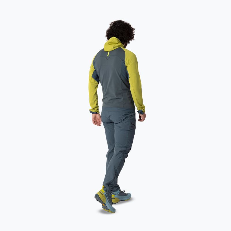 Pánska trekingová mikina DYNAFIT Transalper Thermal Hoody golden lime/0720 3