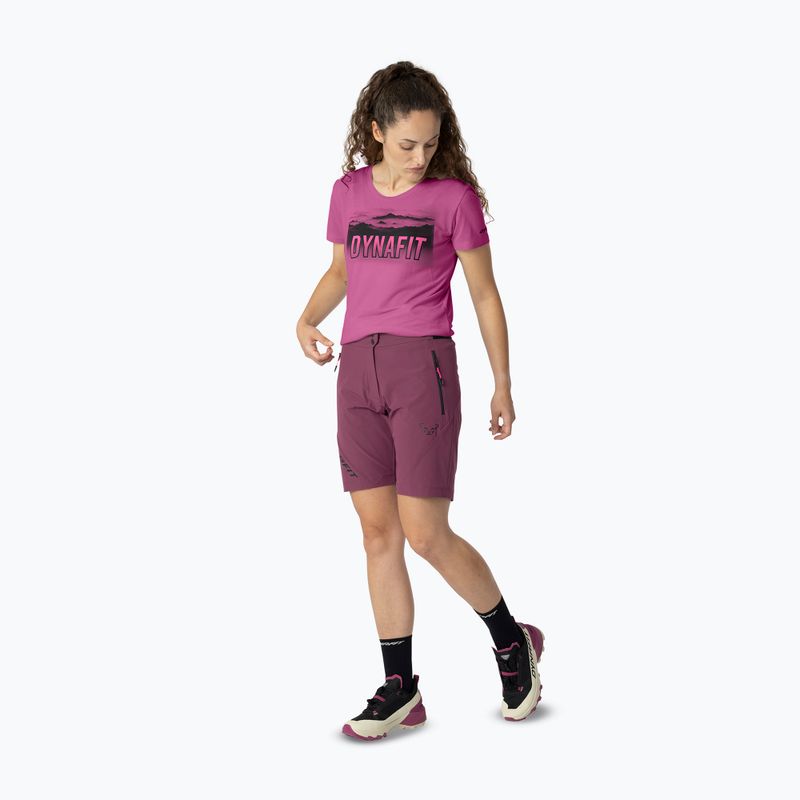 Dámske trekingové šortky DYNAFIT Transalper Light Dynastretch amaranth/0910 2