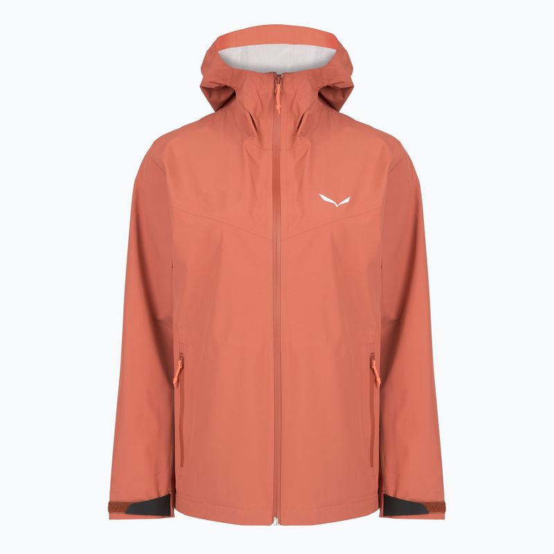 Dámska nepremokavá bunda Salewa Puez Aqua 4 PTX 2.5L etruscan red