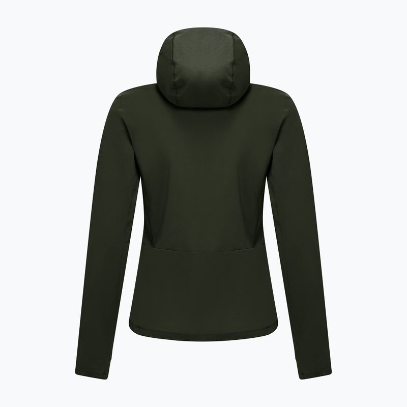 Pánska trekingová mikina Salewa Puez Sun Hoodie dark olive 2