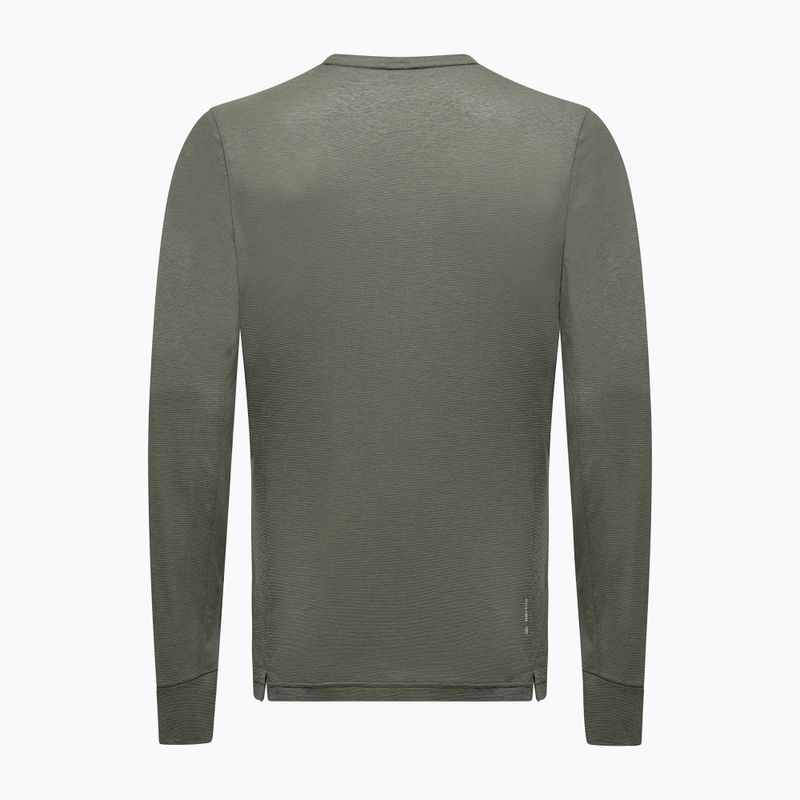 Pánske trekingové tričko longsleeve Salewa Puez Dry faded green 2
