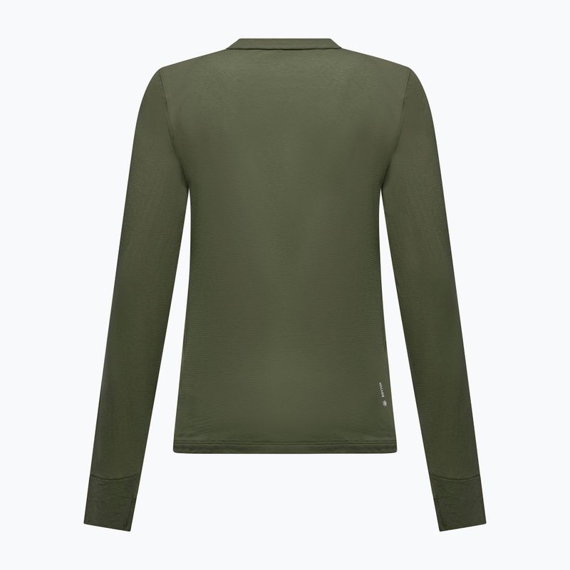 Dámske trekingové tričko longsleeve Salewa Puez Dry dark olive 2