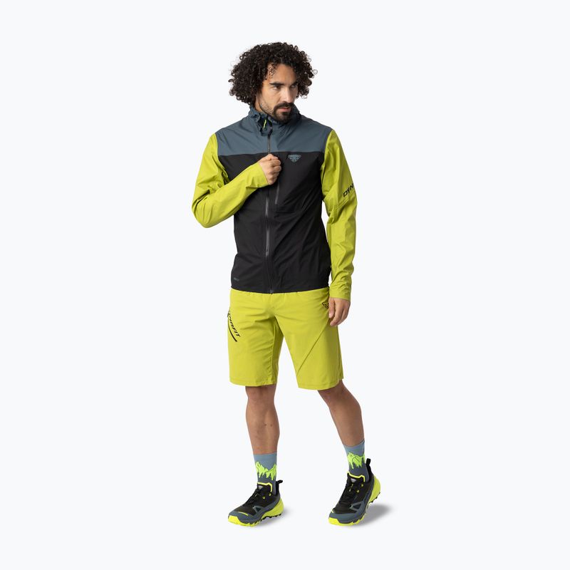 Pánska nepremokavá bunda DYNAFIT Traverse 3L black out cinder/0720 2