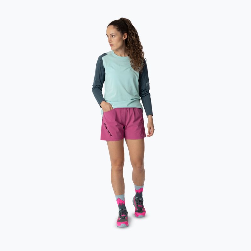 Dámske trekingové šortky DYNAFIT Traverse Hybrid magenta/6A70 2