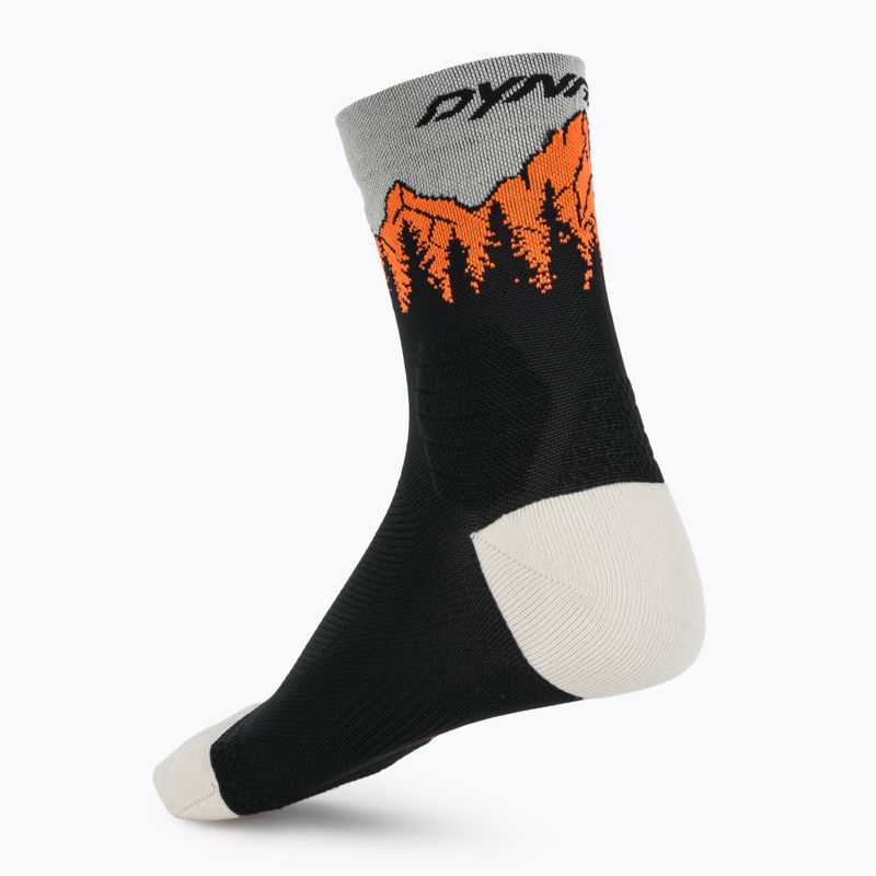 Lyžiarske ponožky DYNAFIT Traverse Mid black out ultra orange/4220 2