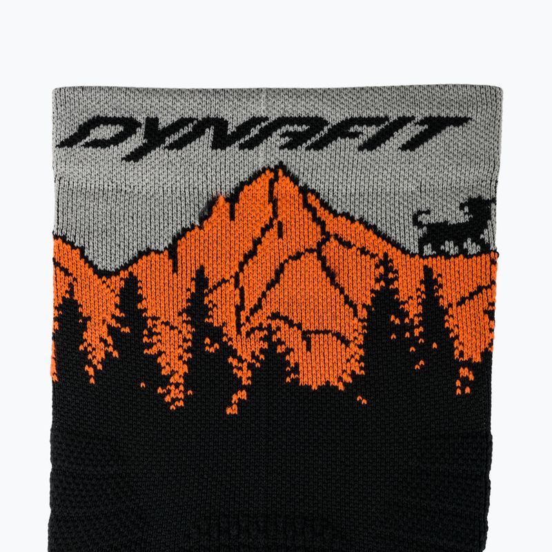 Lyžiarske ponožky DYNAFIT Traverse Mid black out ultra orange/4220 3