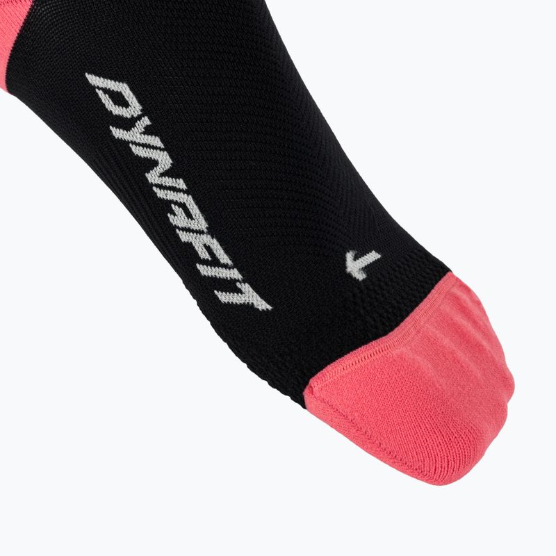 Lyžiarske ponožky DYNAFIT Traverse Mid black out ultra coral/6a10 4