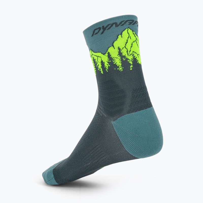 Lyžiarske ponožky DYNAFIT Traverse Mid cinder ultra yellow/5a30 2