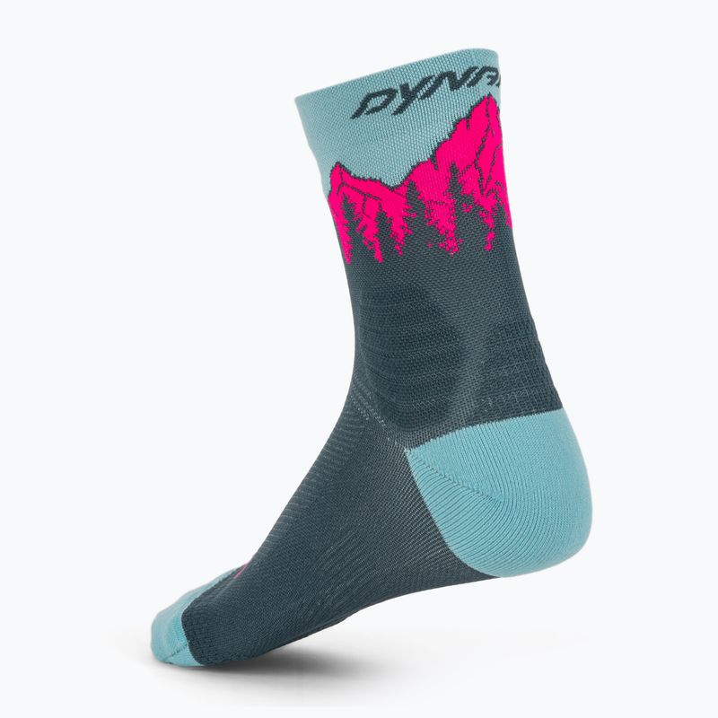 Lyžiarske ponožky DYNAFIT Traverse Mid cinder pink glo/6070 2