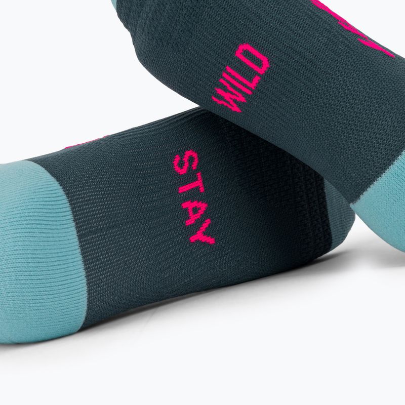 Lyžiarske ponožky DYNAFIT Traverse Mid cinder pink glo/6070 6