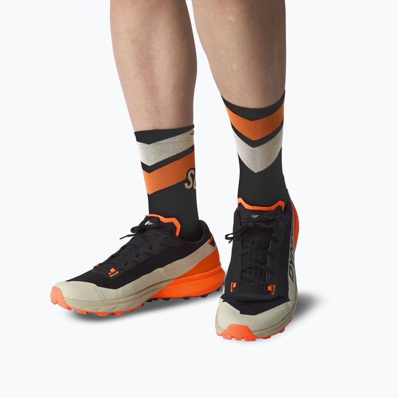 Ponožky DYNAFIT Ultra Crew black out ultra orange/4220 7