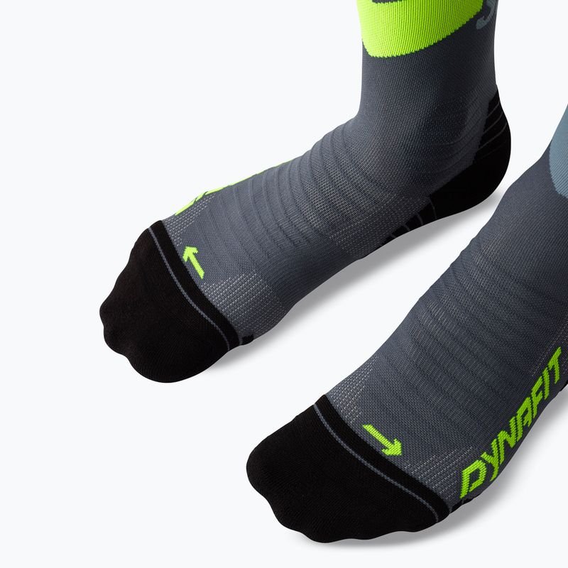 Ponožky DYNAFIT Ultra Crew cinder ultra yellow/5A30 4