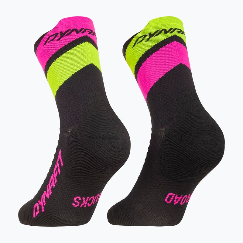 Ponožky DYNAFIT Ultra Mid black out pink glo/6070 6