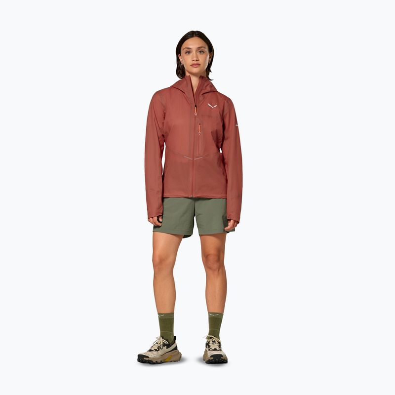 Dámska hybridná bunda Salewa Pedroc 2 PTX 2.5 Light etruscan red 2