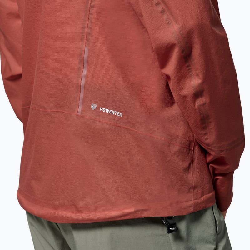 Dámska nepremokavá bunda Salewa Pedroc 2 PTX 2.5 Light etruscan red 5