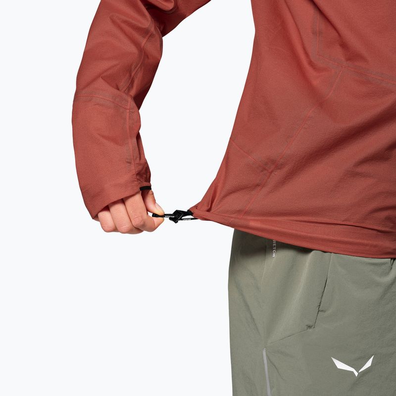 Dámska hybridná bunda Salewa Pedroc 2 PTX 2.5 Light etruscan red 6