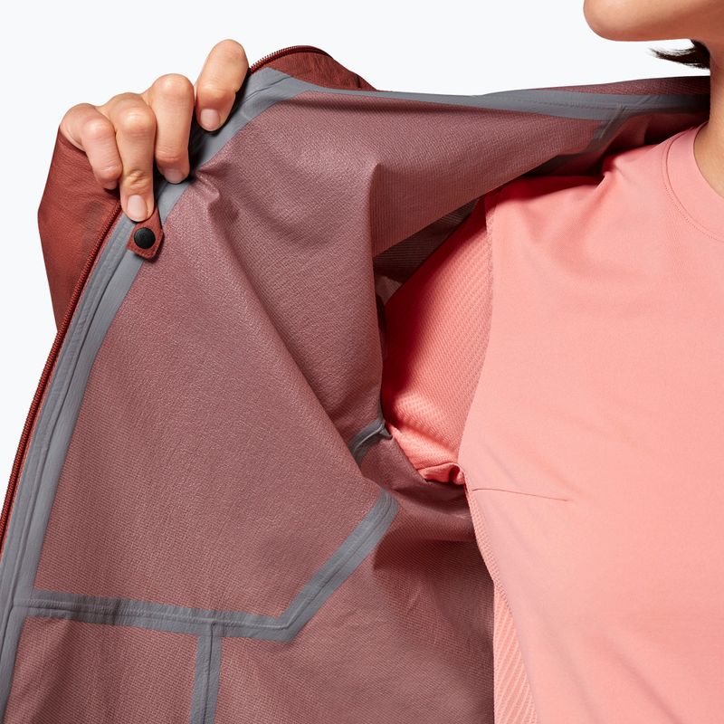 Dámska hybridná bunda Salewa Pedroc 2 PTX 2.5 Light etruscan red 8