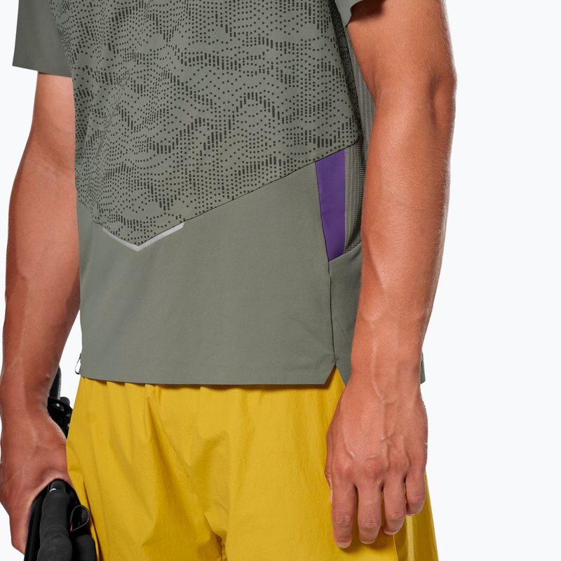 Pánske tričko Salewa Pedroc Tech Dry faded green 4