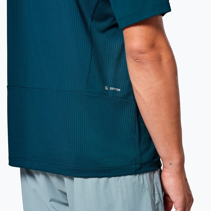 Pánske tričko Salewa Pedroc Dry Hyb pond blue 5