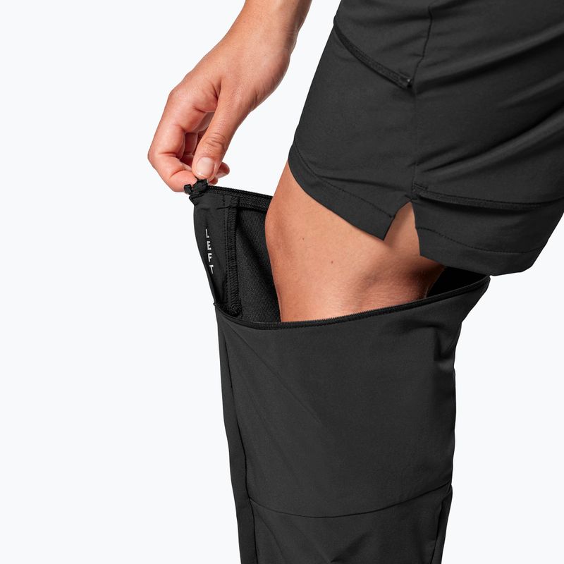 Dámske trekingové nohavice Salewa Pedroc 3 DST 2IN1 blackout 5