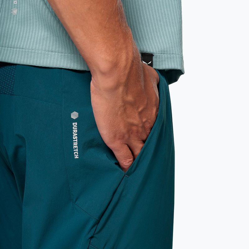 Pánske trekingové nohavice Salewa Pedroc 3 DST Light pond blue 4