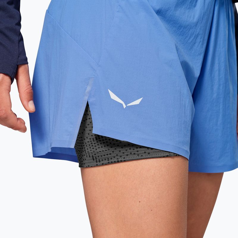 Dámske trekingové šortky Salewa Pedroc DST 2IN1 morning blue int/0870 4