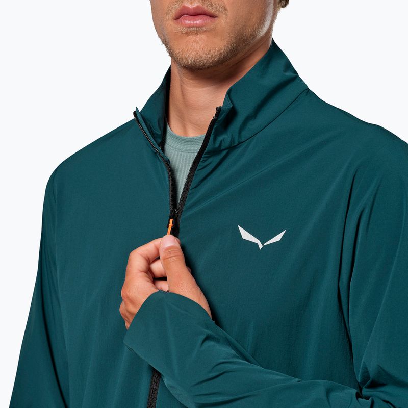 Pánska softshellová bunda Salewa Pedroc DST Light pond blue 4