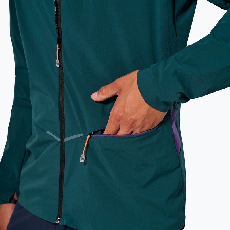 Pánska softshellová bunda Salewa Pedroc DST Light pond blue 5