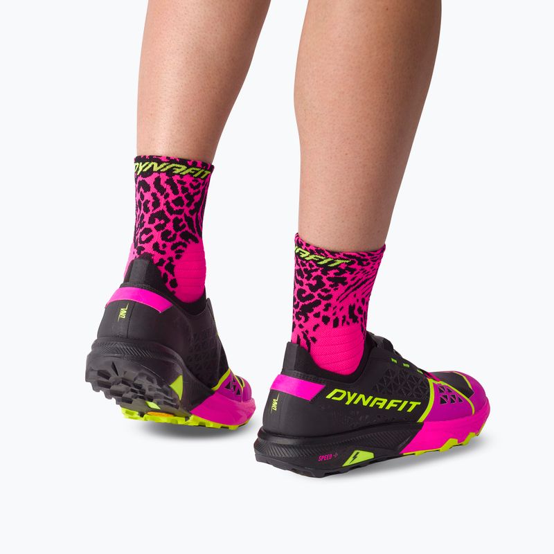 Ponožky DYNAFIT Run Wild Mid pink glo/0910 6