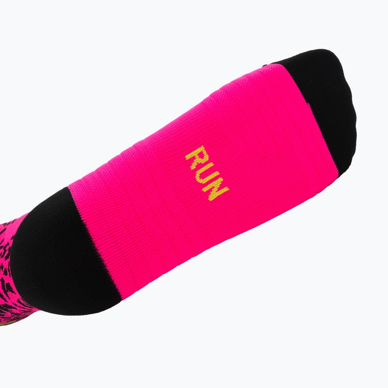Ponožky DYNAFIT Run Wild Mid pink glo/0910 4