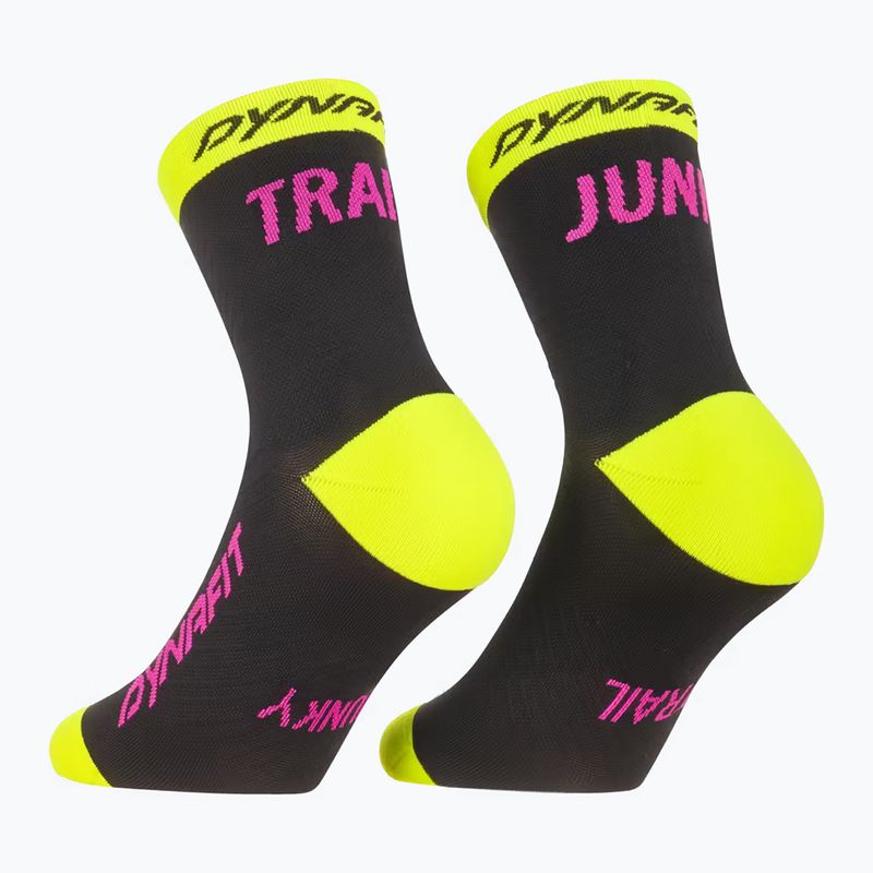 Ponožky DYNAFIT Trail Mid black out ultra yellow/5A30 5