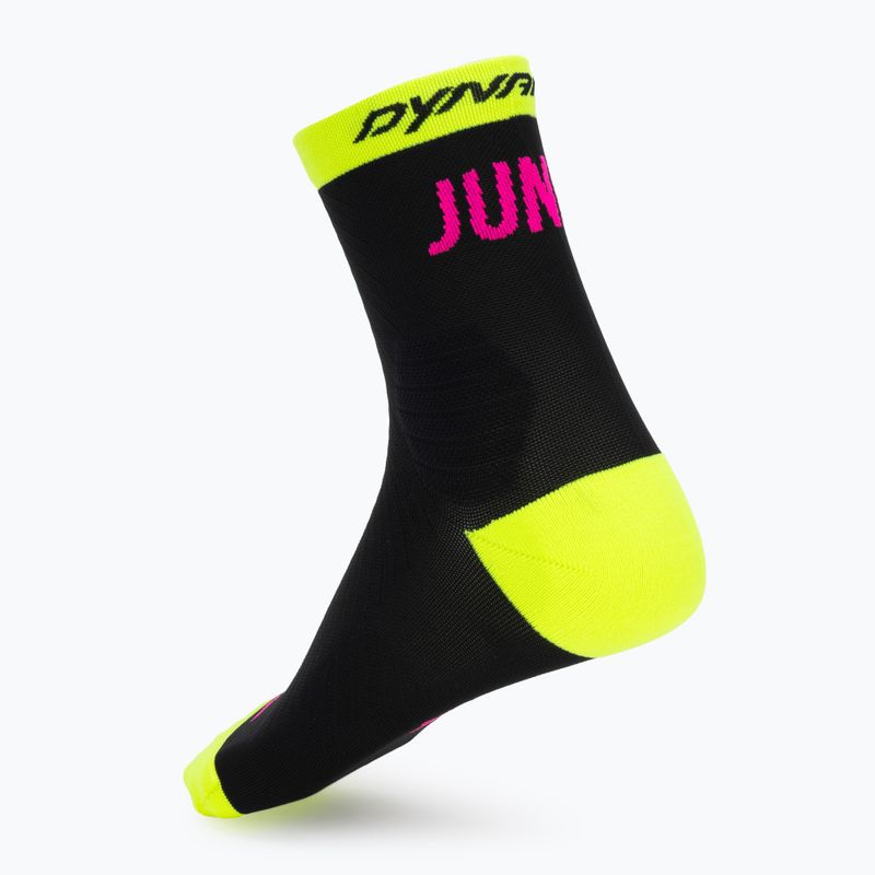 Ponožky DYNAFIT Trail Mid black out ultra yellow/5A30 2