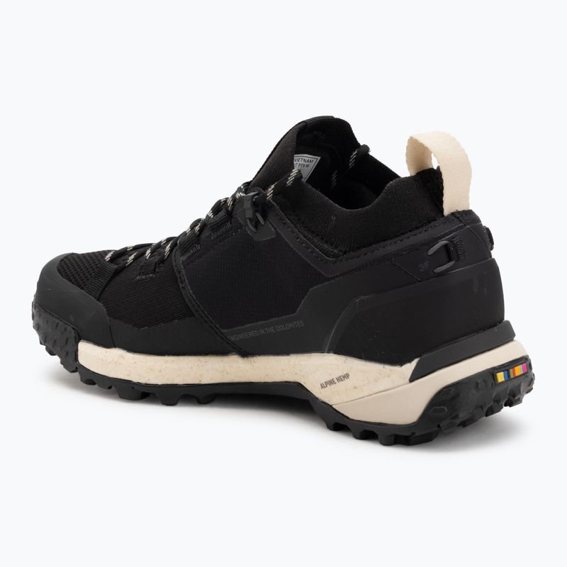 Dámske trekingové topánky Salewa Puez 2 Knit Powertex black/black 3