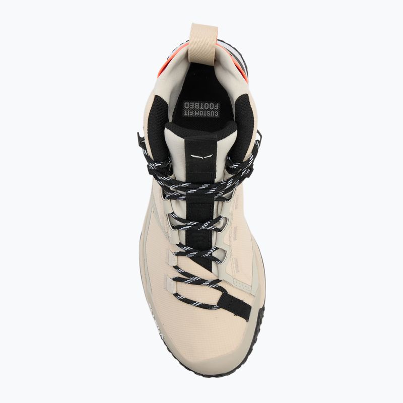 Dámske trekingové topánky Salewa Puez 2 Mid Ptx oatmeal/oatmeal 5