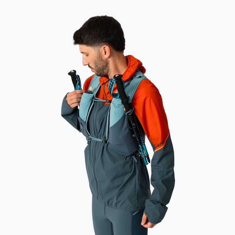 Bežecká vesta DYNAFIT Alpine 8 Vest smoke blue/cinder 6
