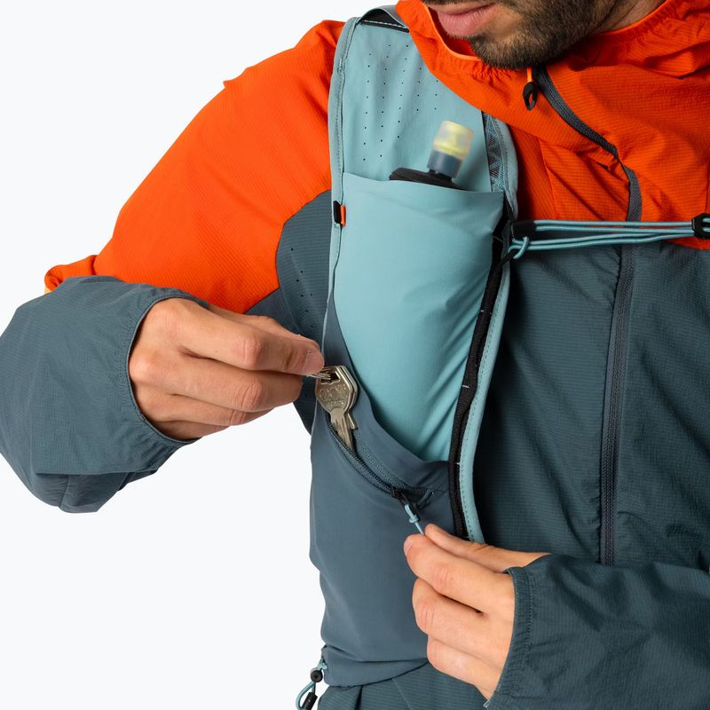 Bežecká vesta DYNAFIT Alpine 8 Vest smoke blue/cinder 9