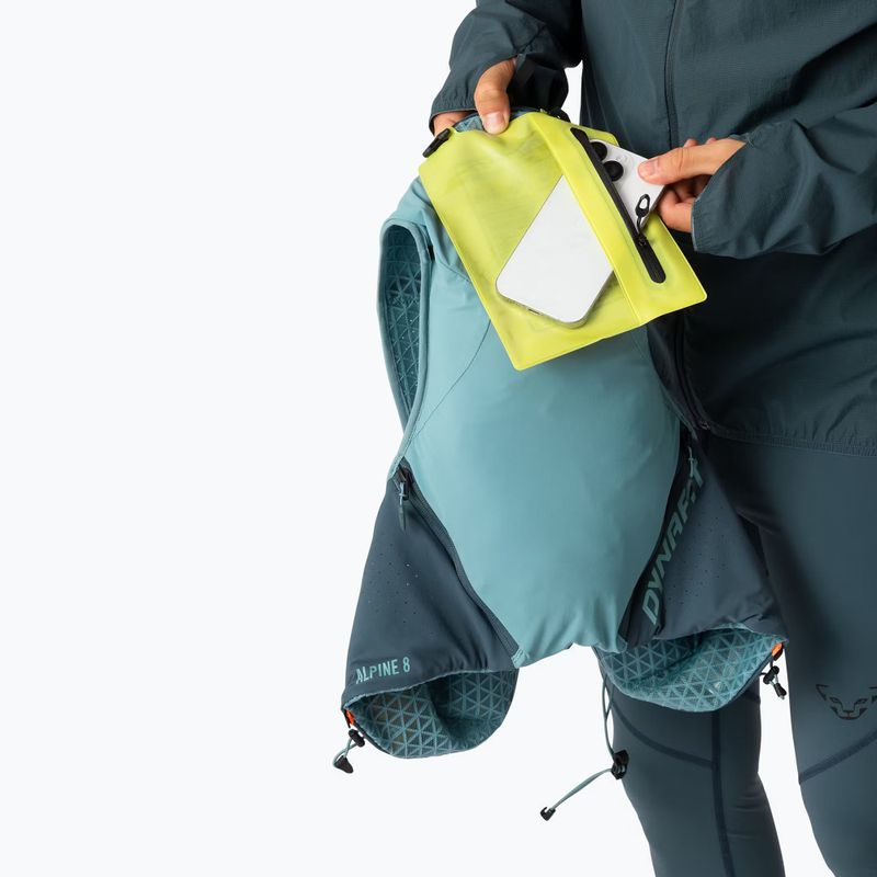 Bežecká vesta DYNAFIT Alpine 8 Vest smoke blue/cinder 11