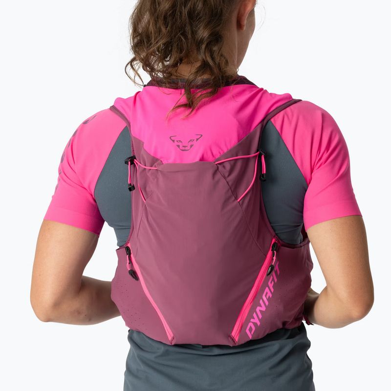 Bežecká vesta DYNAFIT Alpine 15 Vest pink glo/amaranth 5