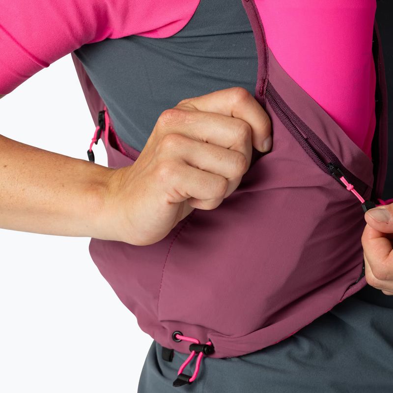 Bežecká vesta DYNAFIT Alpine 15 Vest pink glo/amaranth 9
