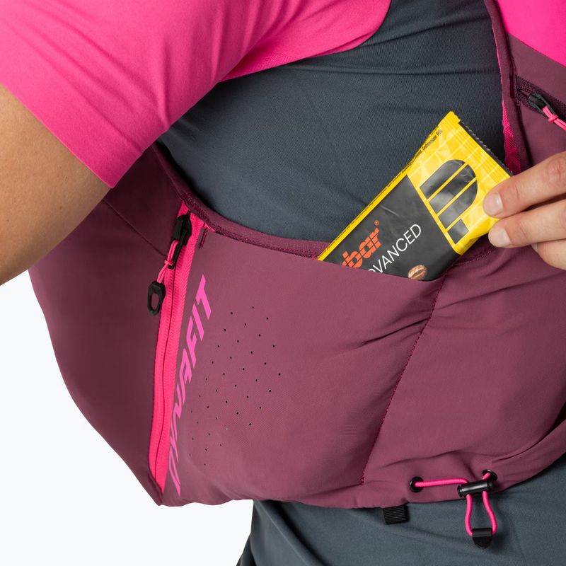 Bežecká vesta DYNAFIT Alpine 15 Vest pink glo/amaranth 10