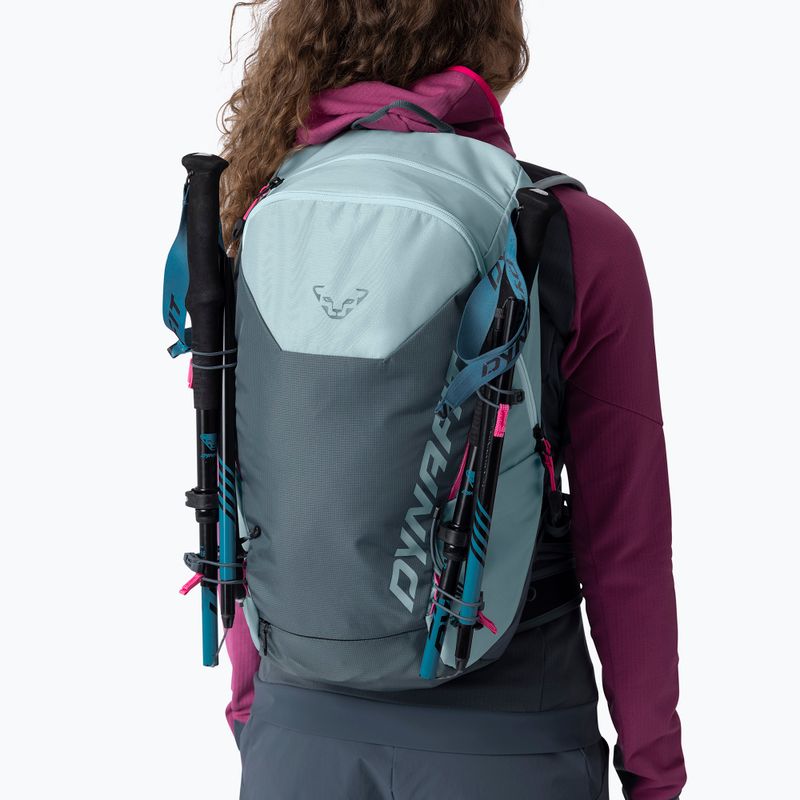 Dámsky turistický batoh DYNAFIT Transalper 22 l cloud blue/cinder 8