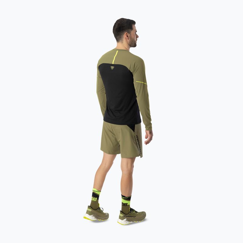 Pánske bežecké tričko longsleeve DYNAFIT Alpine Pro military green/0910 3