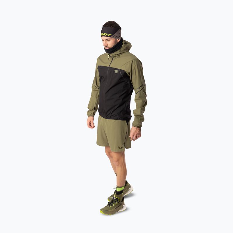 Pánska bežecká bunda DYNAFIT Alpine 3L military green/0910 2