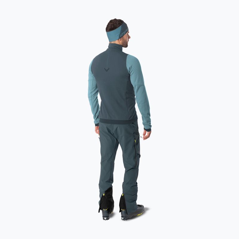 Pánska skialpová mikina DYNAFIT Blacklight Thermal 1/2 Zip smoke blue/0720 3