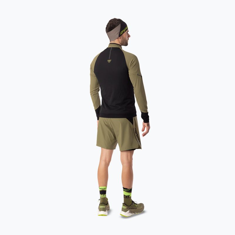 Pánska bežecká mikina Dynafit Alpine LS 1/2 Zip Tee military green/0910 3